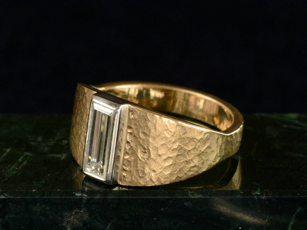 EB 0.65ct Rectangular Diamond Ring