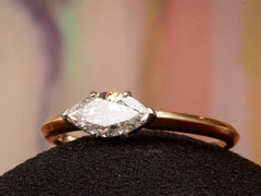EB 0.70ct East-West Marquise Cut Diamond Engagement Ring