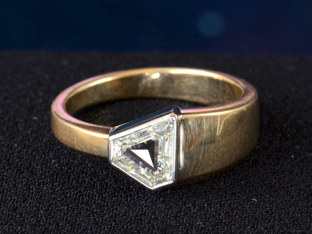 Eb Ring EB 0.70ct Shield Ring – Erie Basin