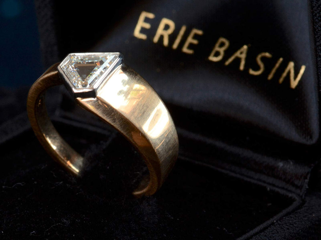 Eb Ring EB 0.70ct Shield Ring – Erie Basin