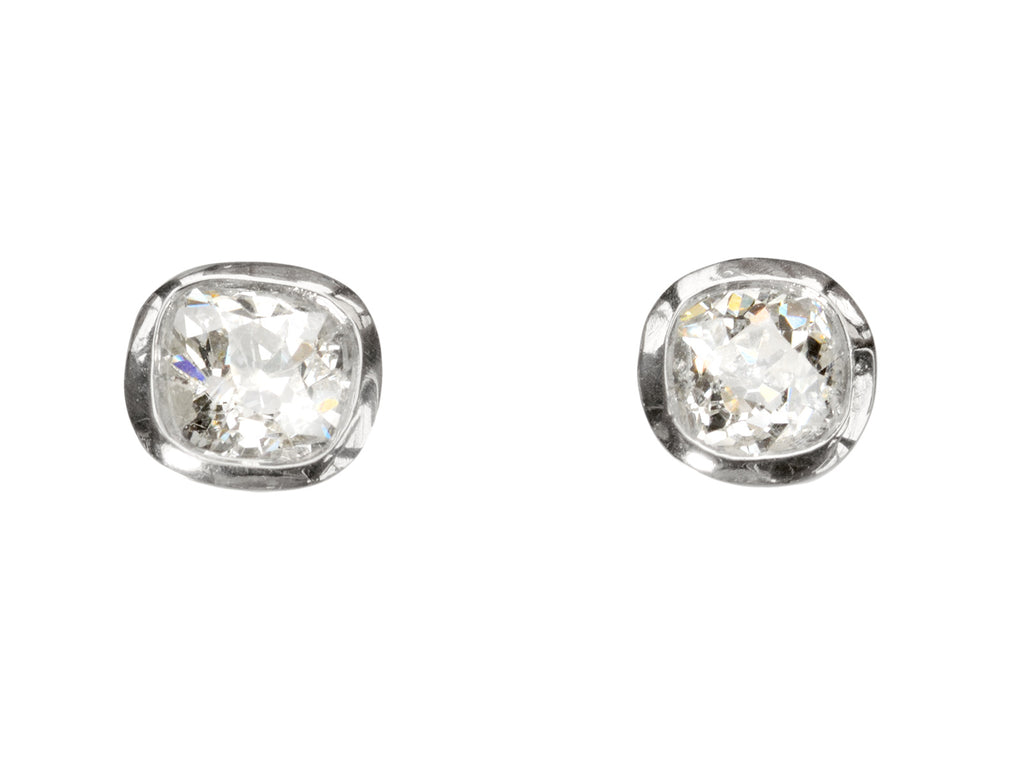 EB 0.70ctw Old Mine Studs (on white background)