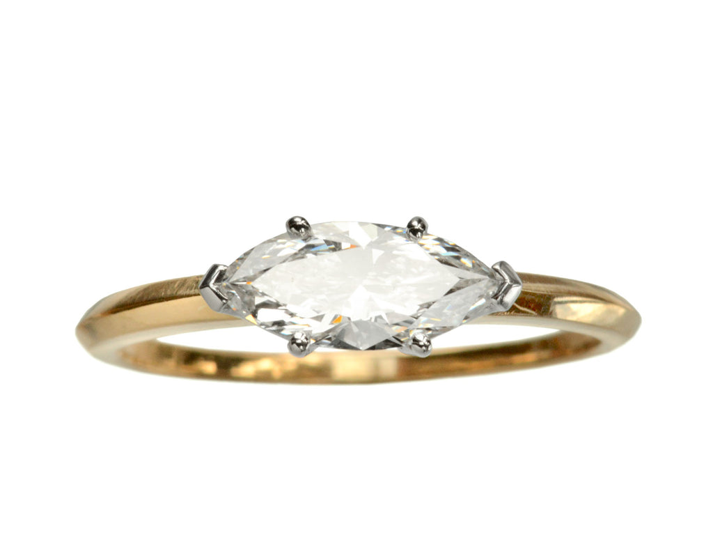 EB 0.72ct Marquise Ring (on white background)