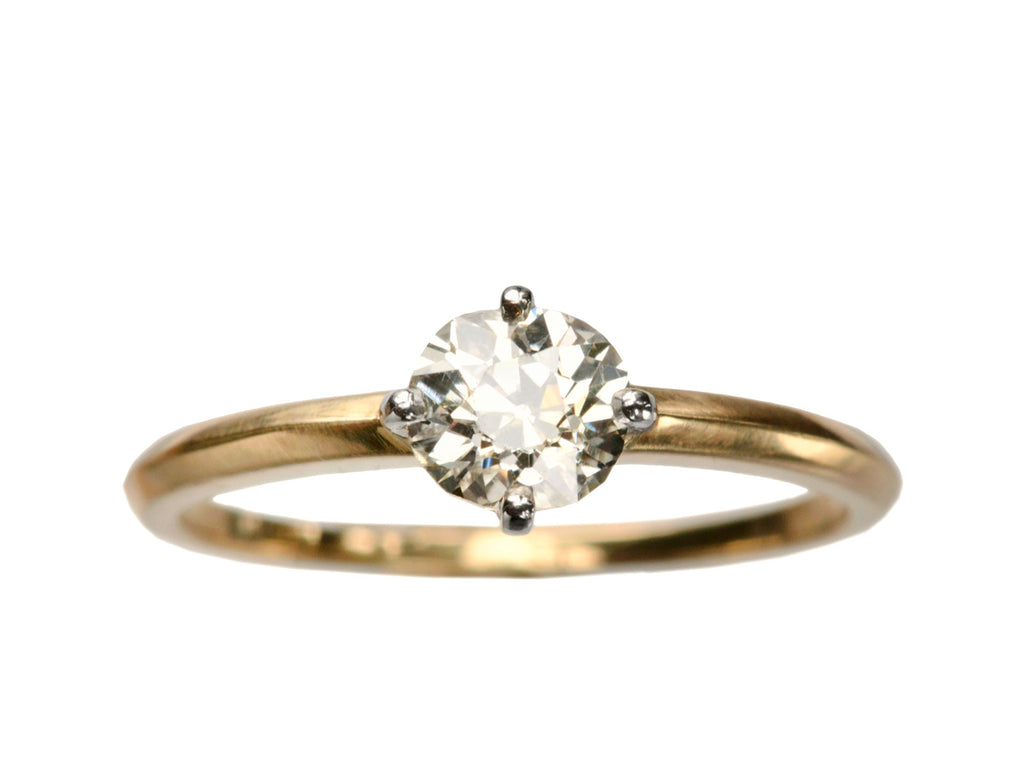 EB 0.72ct Old Mine Diamond (on white background)