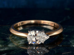 EB 0.74ct Pear Diamond Engagement Ring