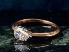 EB 0.74ct Pear Diamond Engagement Ring