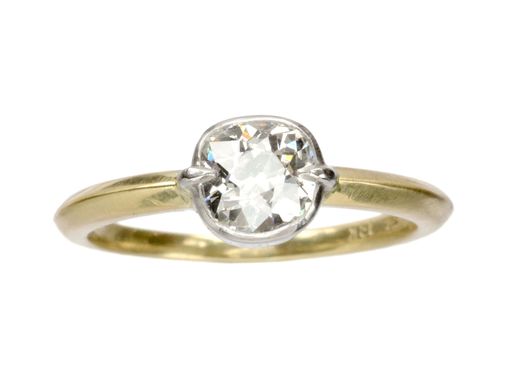 EB 2-Prong 0.75ct Old Mine Diamond (on white background)