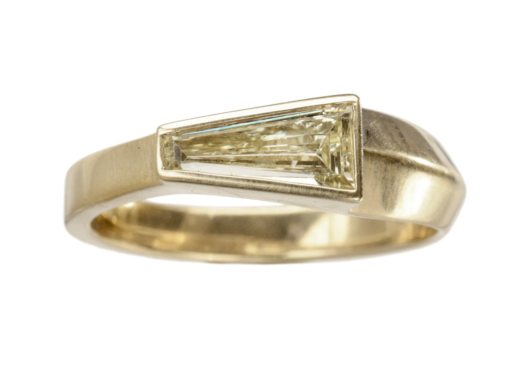 EB 0.76ct Baguette Ring (on white background)