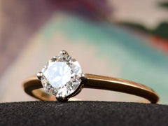 EB 0.80ct Round Diamond Solitaire Engagement Ring