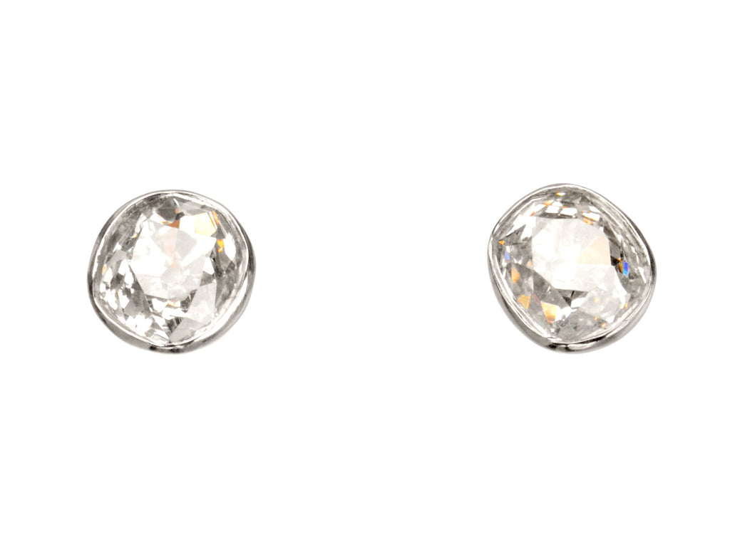 EB 0.80ctw Old Mine Studs (on white background)