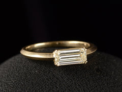 EB 0.81ct Emerald Cut Ring