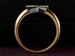 thumbnail of EB 0.81ct Kite Diamond Ring (profile view)