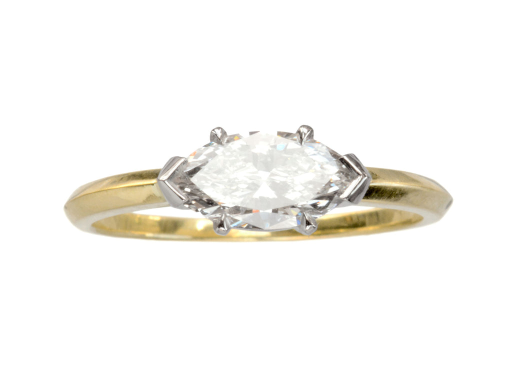 EB 0.81ct Marquise Ring (on white background)