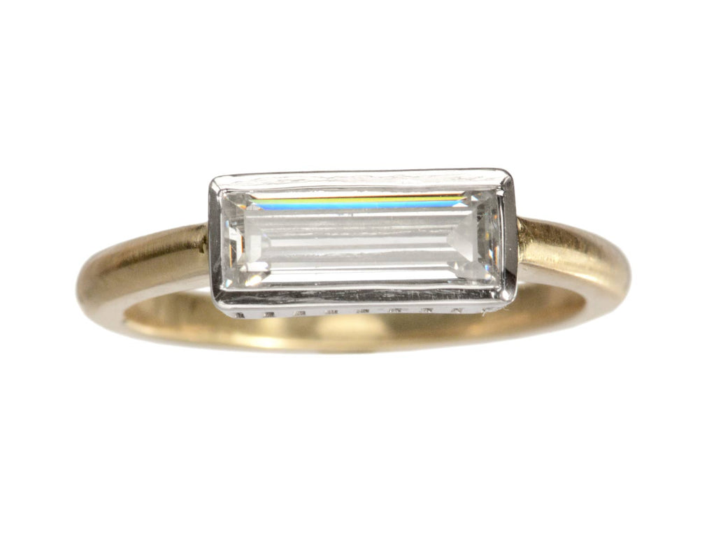 EB 0.84ct Rectangular Ring (on white background)