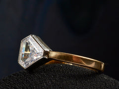EB 0.84ct Shield Diamond Ring