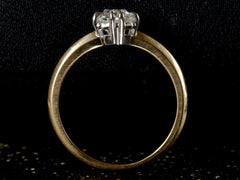 thumbnail of EB 0.86ct Old Mine Cut Ring (profile view)