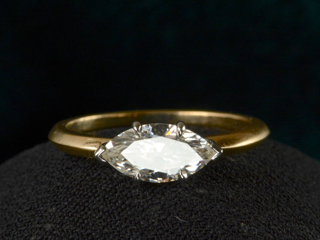 EB 0.87ct Marquise Diamond Ring