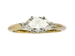 EB 0.87ct Marquise Diamond Ring