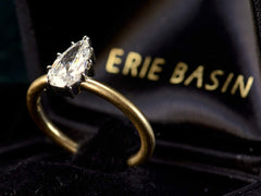 EB 0.87ct Pear Diamond Ring