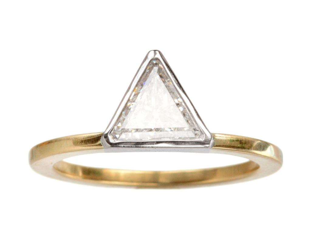 EB 0.90ct Triangular Ring (on white background)