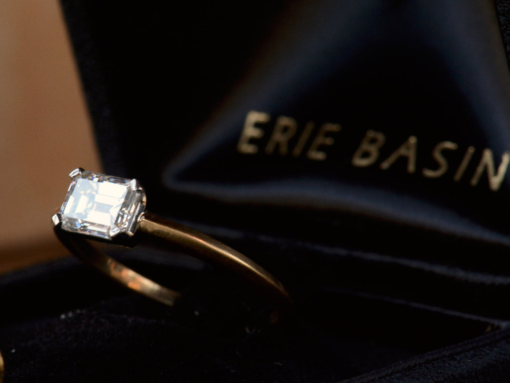 EB 0.91ct Emerald Cut Diamond