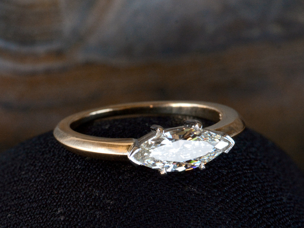 EB 0.91ct Marquise Diamond Ring