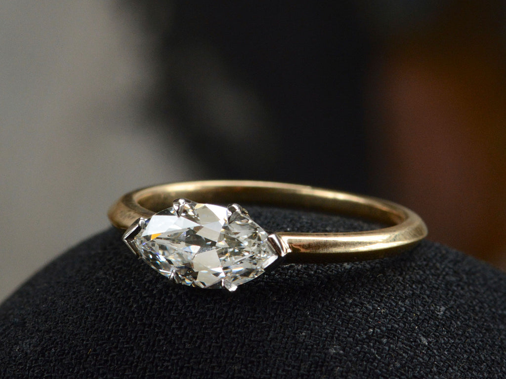 EB 0.92ct Marquise Diamond Ring