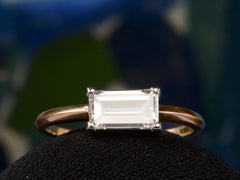 EB 0.93ct Emerald Cut Ring