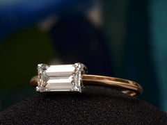 EB 0.93ct Emerald Cut Ring
