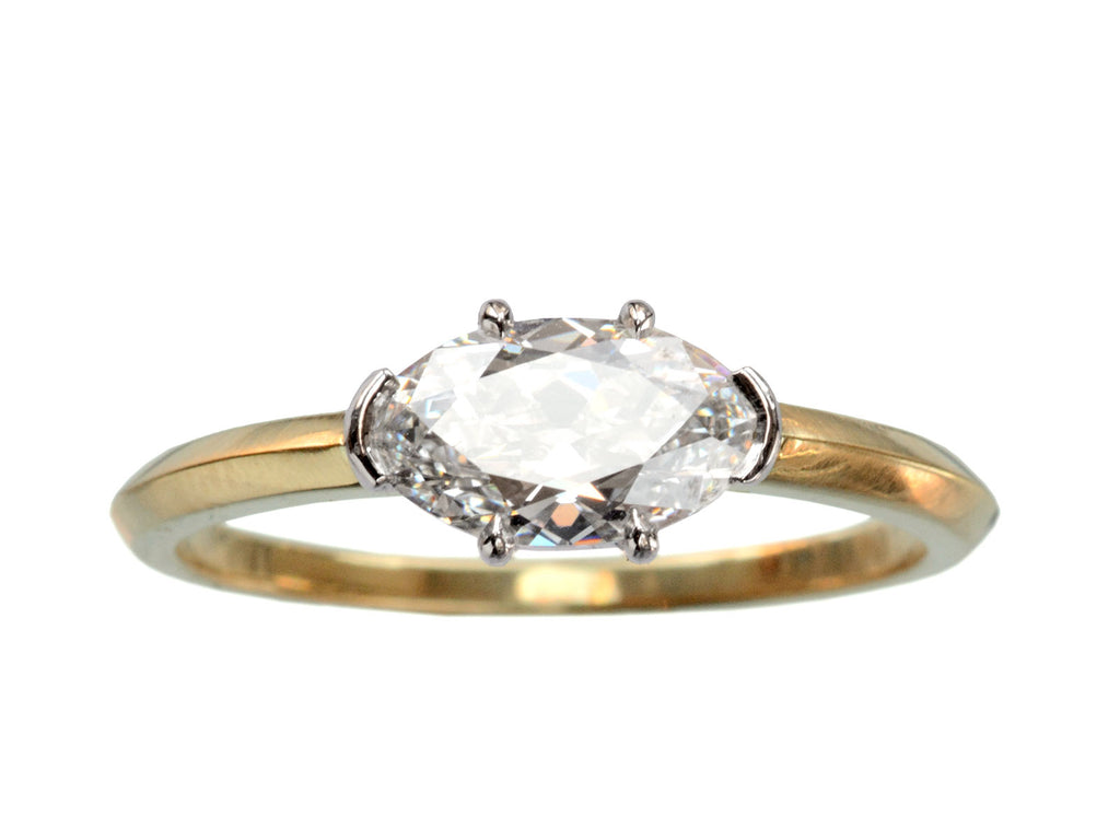 EB 0.93ct Antique Oval Ring (on white background)