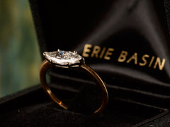 EB 0.96ct East-West Marquise Diamond Ring