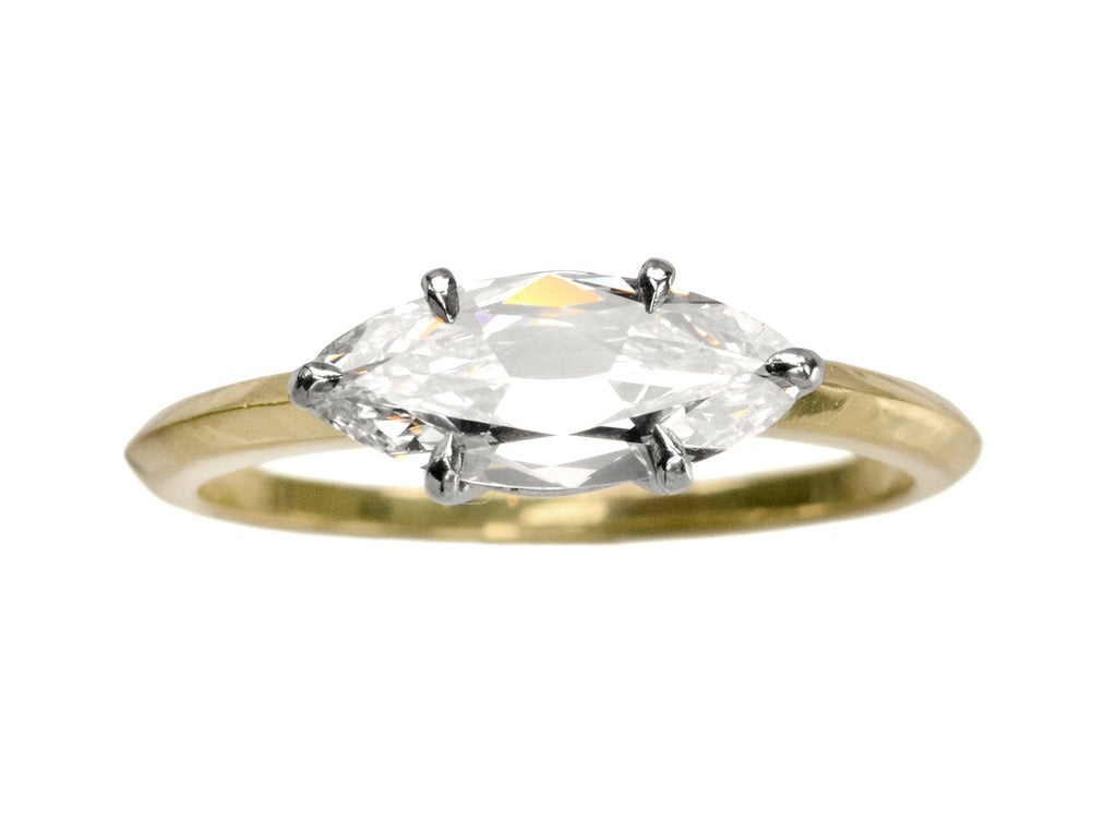 EB 0.96ct East-West Marquise Ring (on white background)