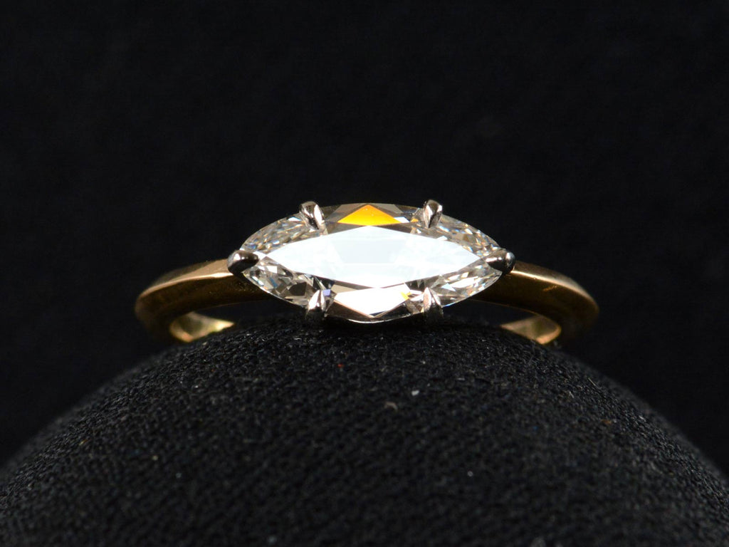 EB 0.96ct East-West Marquise Ring