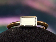 EB 0.97ct Rectangular Diamond Ring