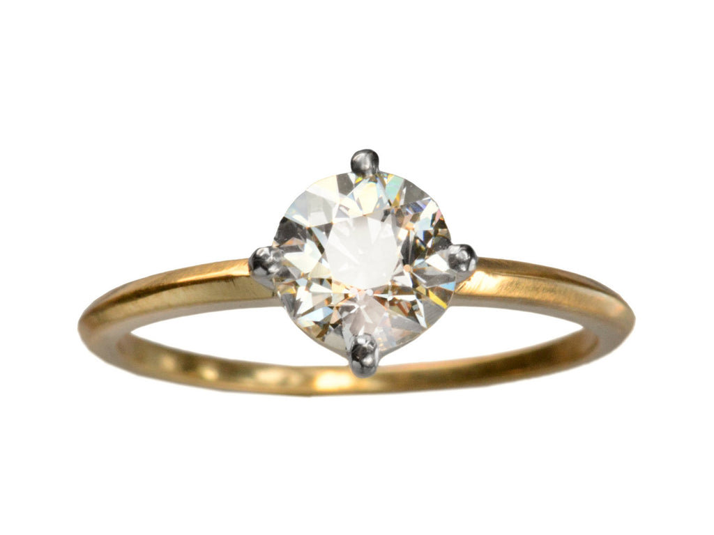 EB 1.00ct Diamond Ring (on white background)