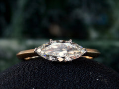 thumbnail of EB 1.00ct Marquise Diamond Ring (lower side)