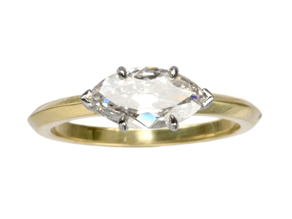 EB 1.00ct Marquise Ring (on white background)