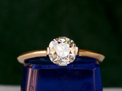 EB 1.00ct Old Mine Cut Diamond Ring