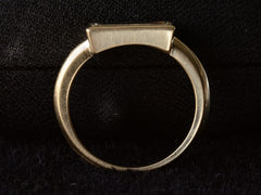 EB 1.06ct Rectangular Diamond Ring