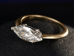 EB 1.07ct Marquise Ring (left side view)