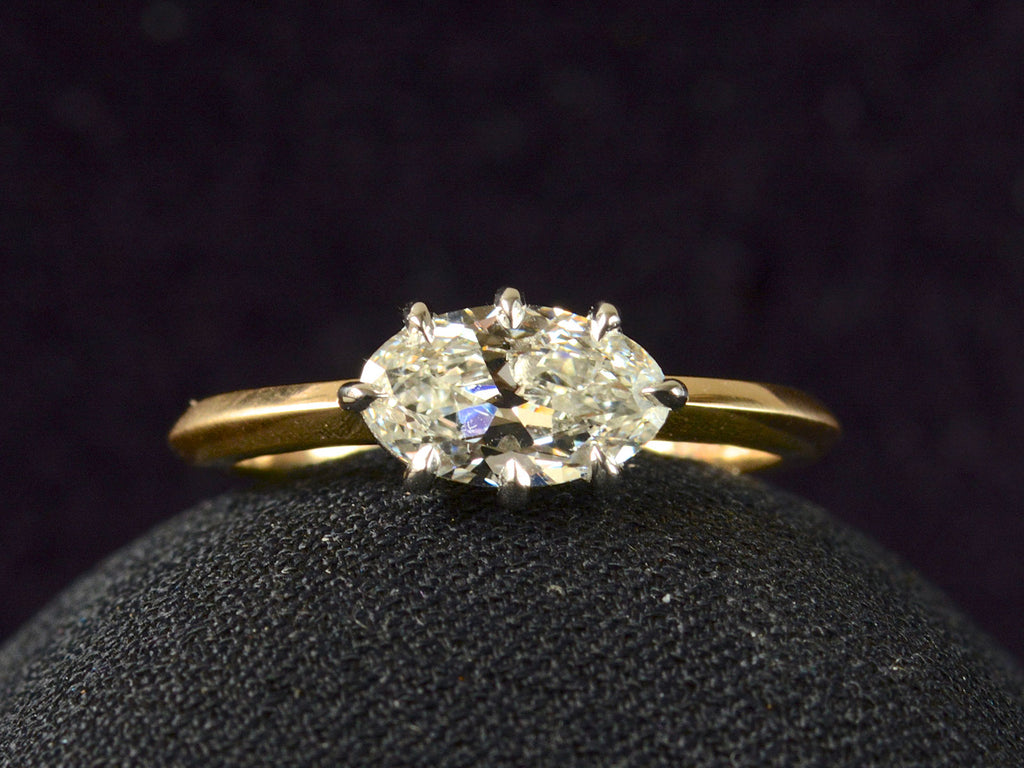 EB 1.07ct Oval Diamond Ring