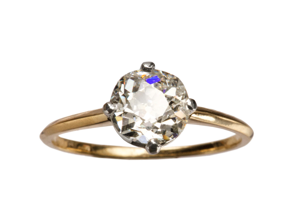 EB 1.12ct Old Mine Diamond (on white background)