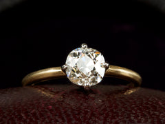 EB 1.14ct Old Mine Cut Diamond Engagement Ring