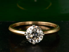 EB 1.15ct Old European Cut Diamond  Solitaire Engagement Ring
