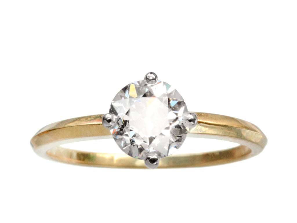 EB 1.15ct European Cut Ring (on white background)