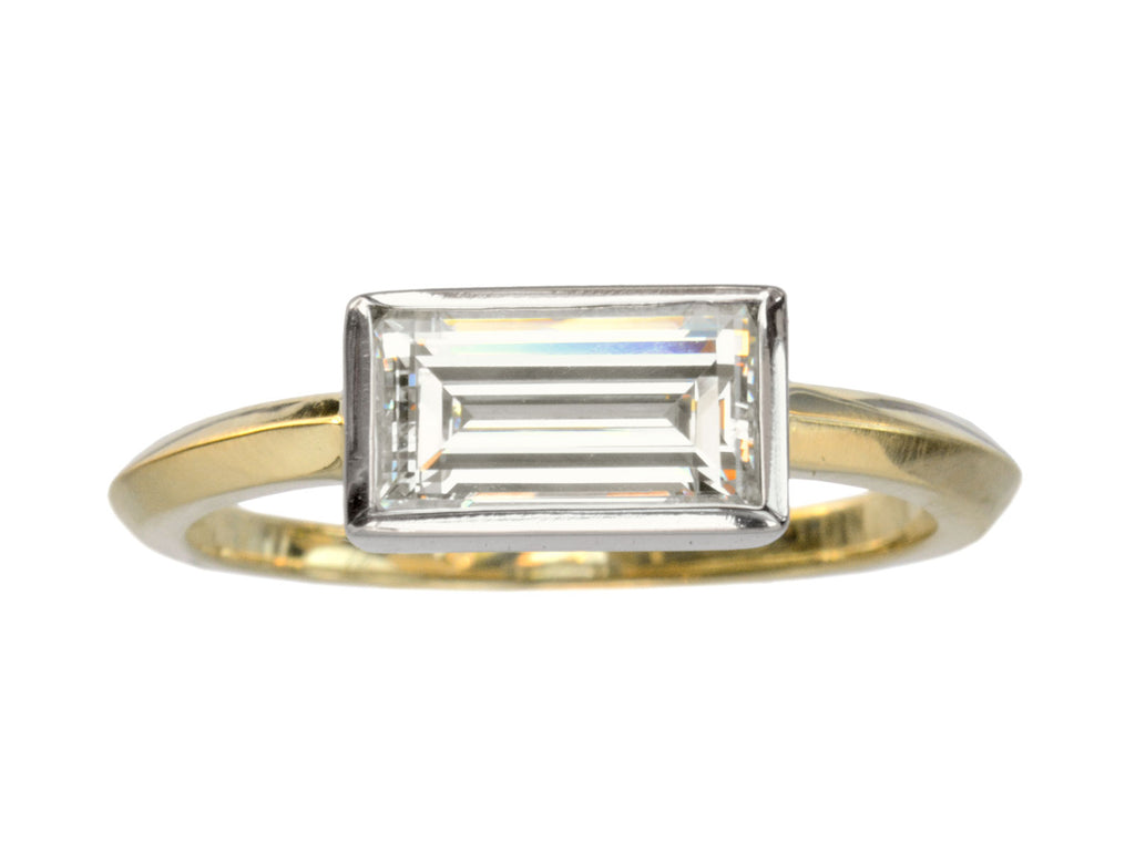 EB 1.15ct Rectangular Ring (on white background)