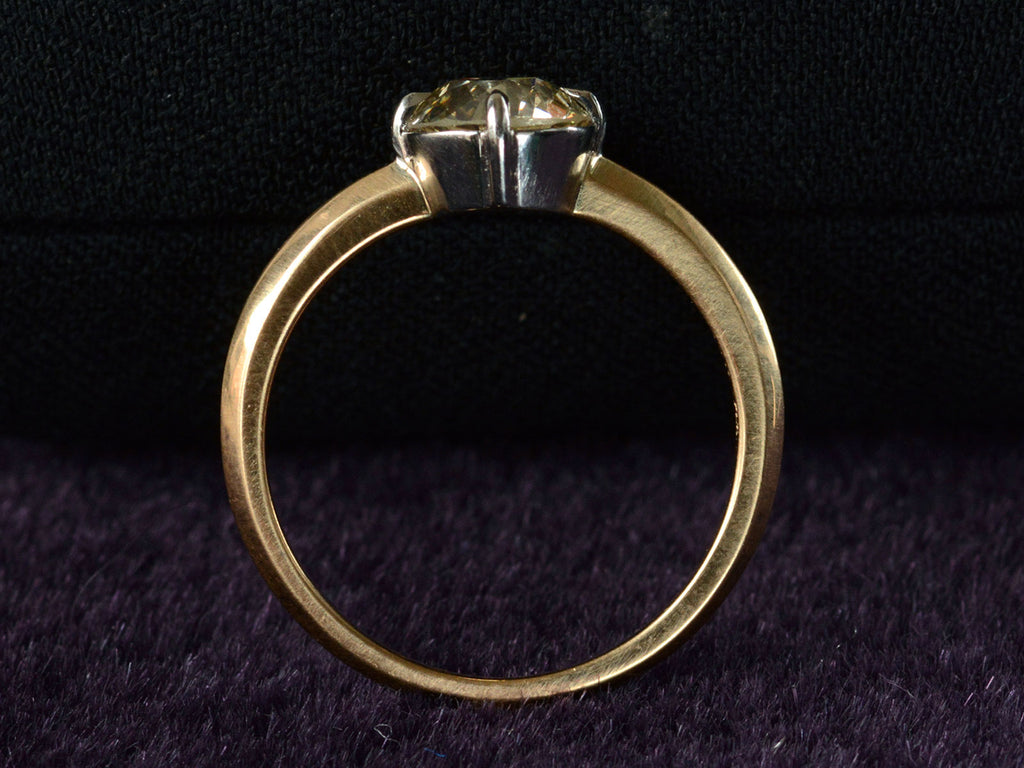 EB 1.18ct Olive Diamond Ring
