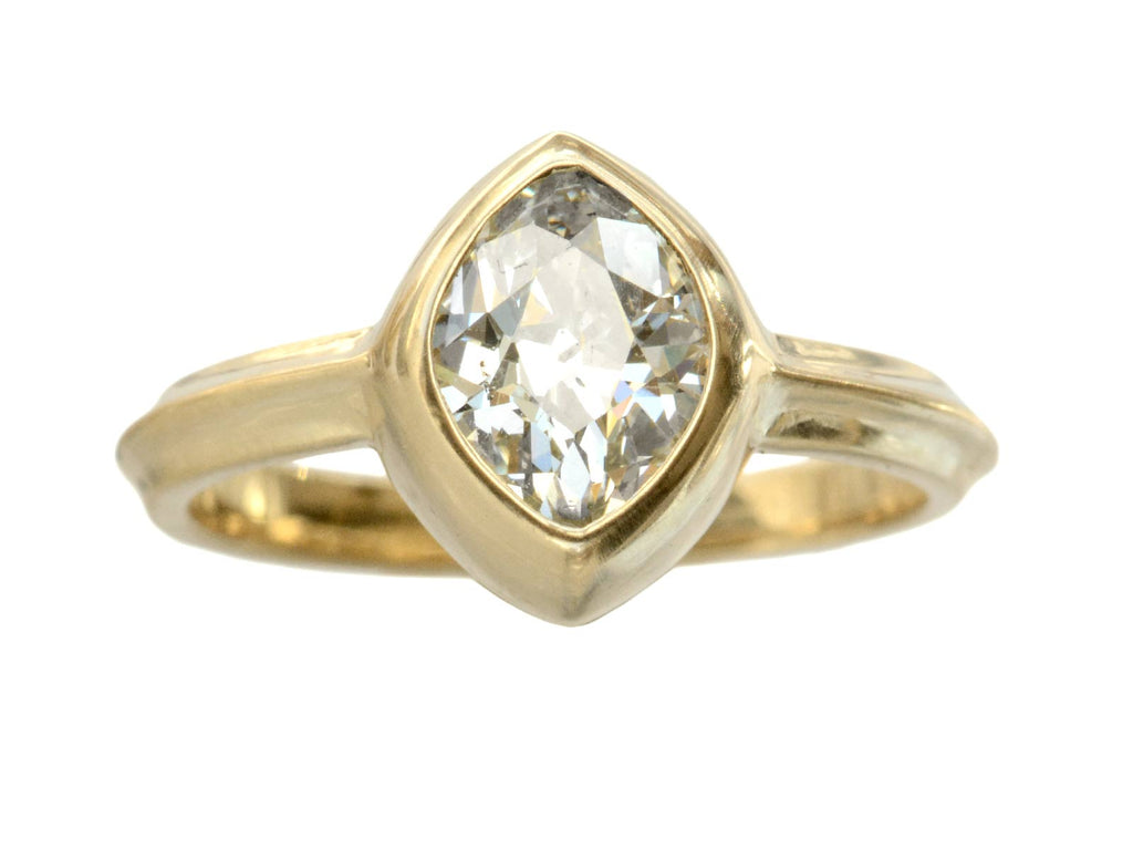 EB Marquise Stirrup Ring (on white background)