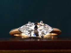 EB 1.19ct East-West Marquise Diamond Ring