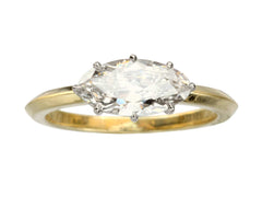 EB 1.26ct Oval Diamond Ring (on white background)