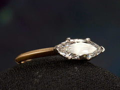 EB 1.27ct Marquise Diamond Ring (side view)